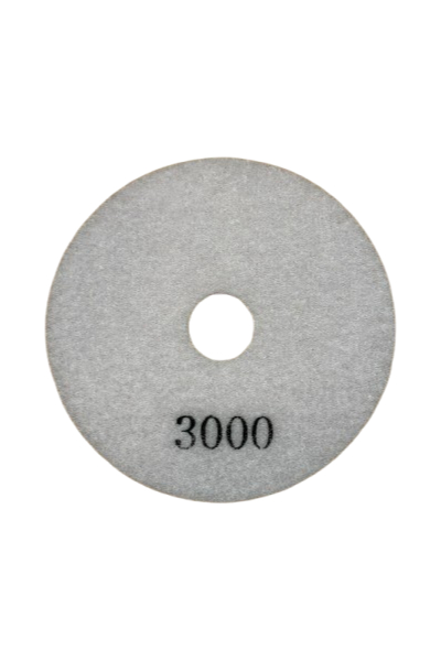 Diamant Polijstschijf FlexiBel Ø100MM Wit K-3000 (Ultra-Glans) - Afbeelding 3