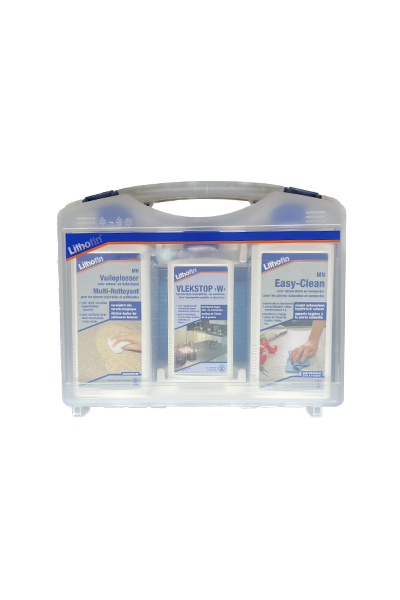 Lithofin Carekit LE Onderhoudsset voor Graniet en Natuursteen